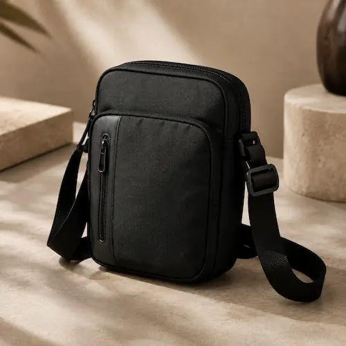 Nike Heritage crossbody bag styled as a sporty Father’s Day gift for men