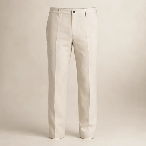 AVICHIC men’s regular-fit linen-cotton pants styled for work, travel, dinner, and summer smart-casual outfits