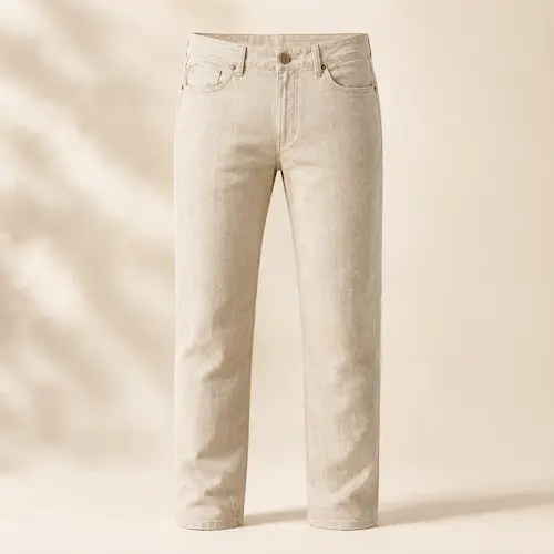 TBMPOY men’s lightweight five-pocket linen pants styled for travel, workdays, and smart-casual summer outfits