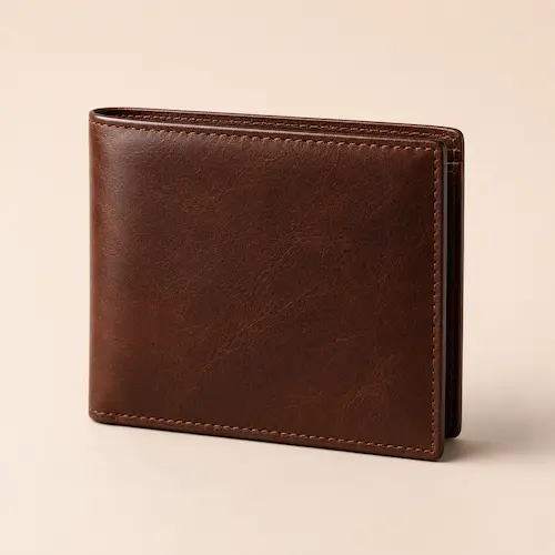 Alpine Swiss Oliver RFID Blocking Front Pocket Wallet styled as a classic compact men’s wallet
