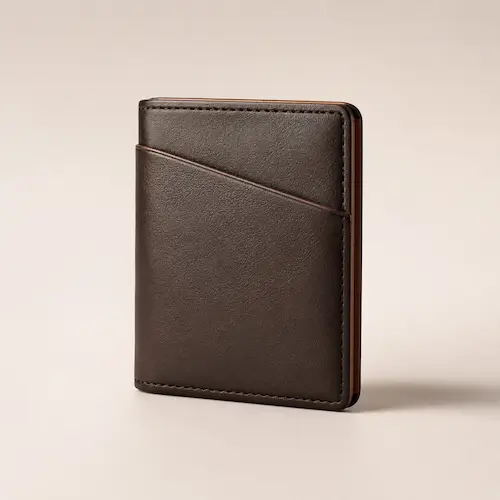 Zitahli Slim Wallet for Men RFID Blocking styled as a slim bifold-style wallet for everyday carry