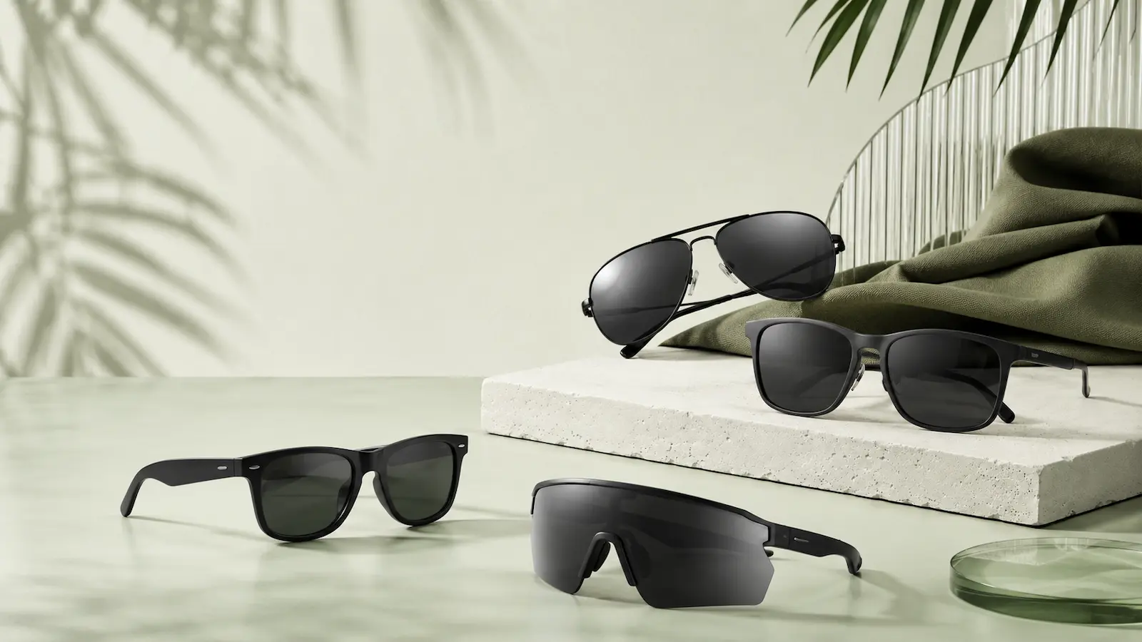 Best men’s sunglasses on Amazon styled in a clean editorial lifestyle image